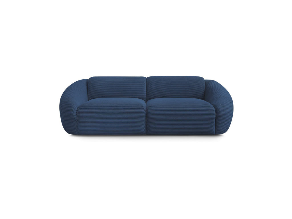Fixed Straight 3-Seater Sofa - Tina - Corduroy
