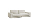 Sierra - Canapé Droit Fixe 3 Places - Tissu Texturé