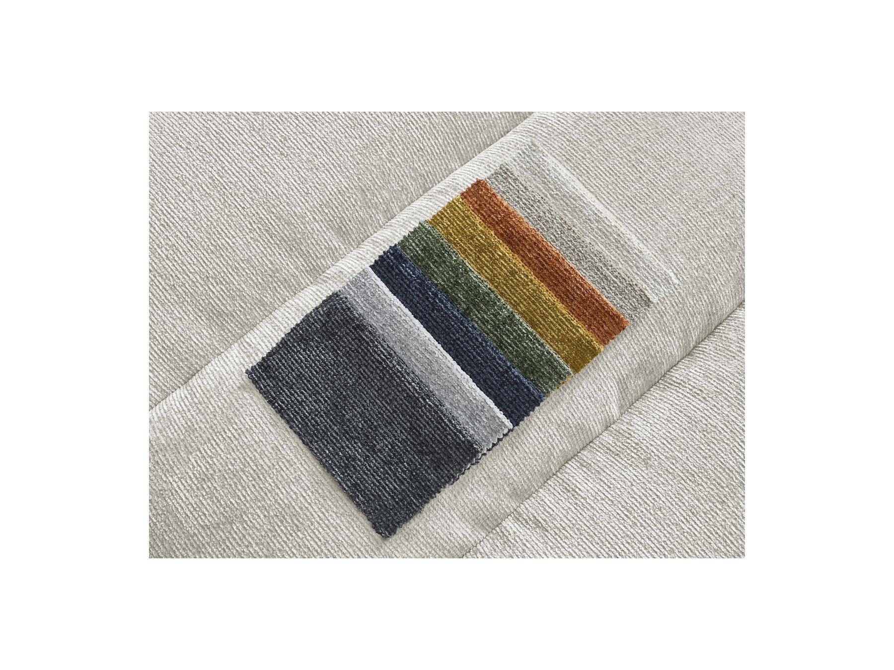 Sierra - Canapé Droit Fixe 3 Places - Tissu Texturé
