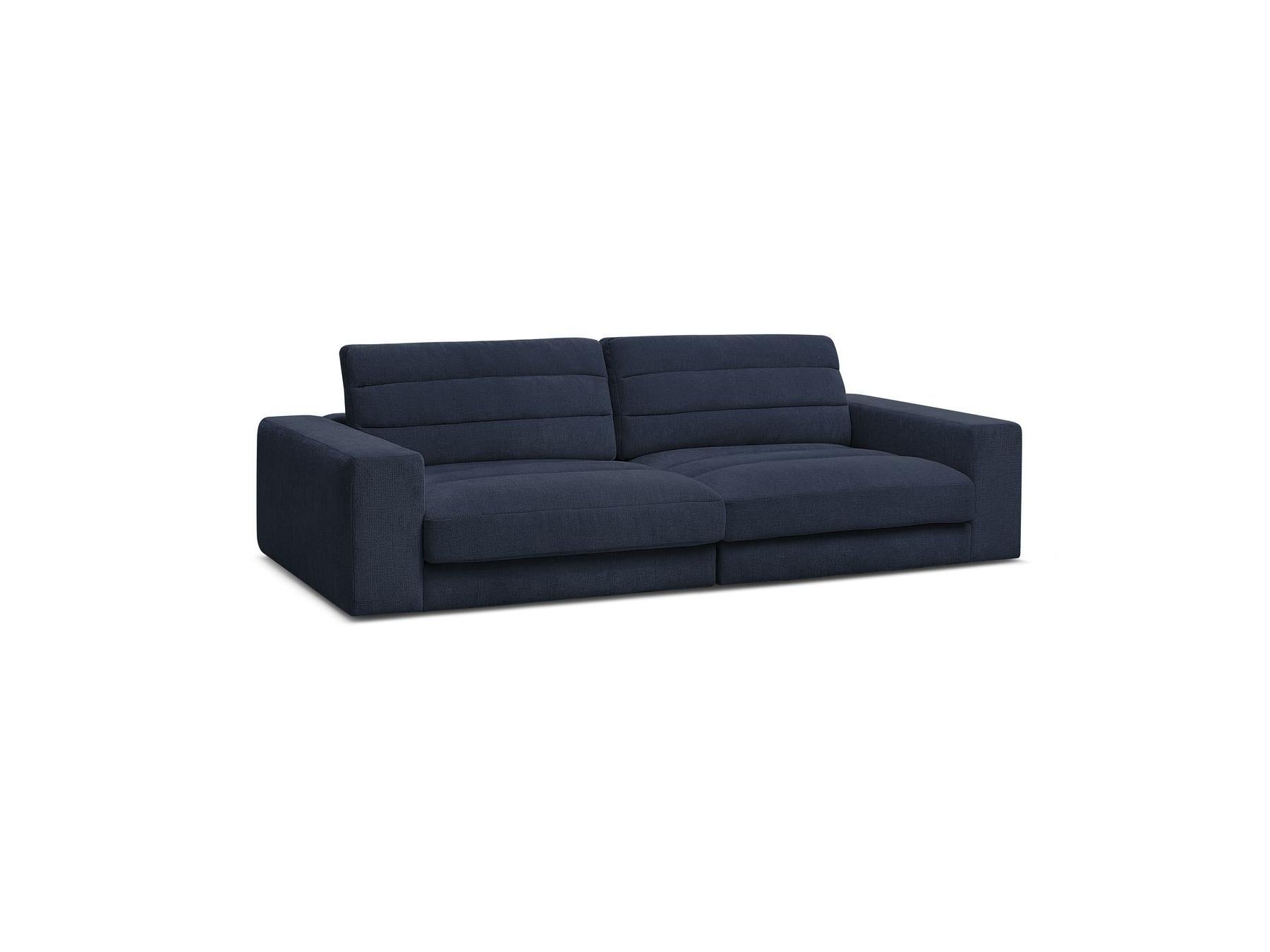Sierra - Canapé Droit Fixe 3 Places - Tissu Texturé