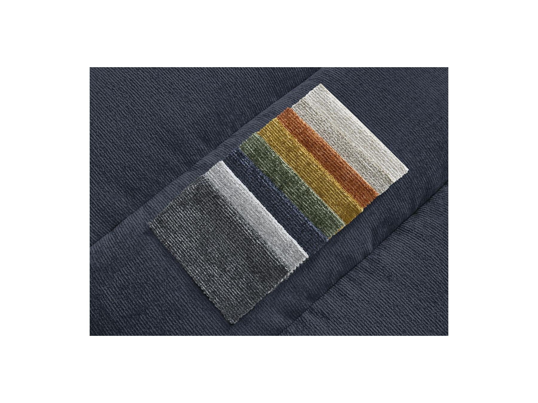 Sierra - Canapé Droit Fixe 3 Places - Tissu Texturé