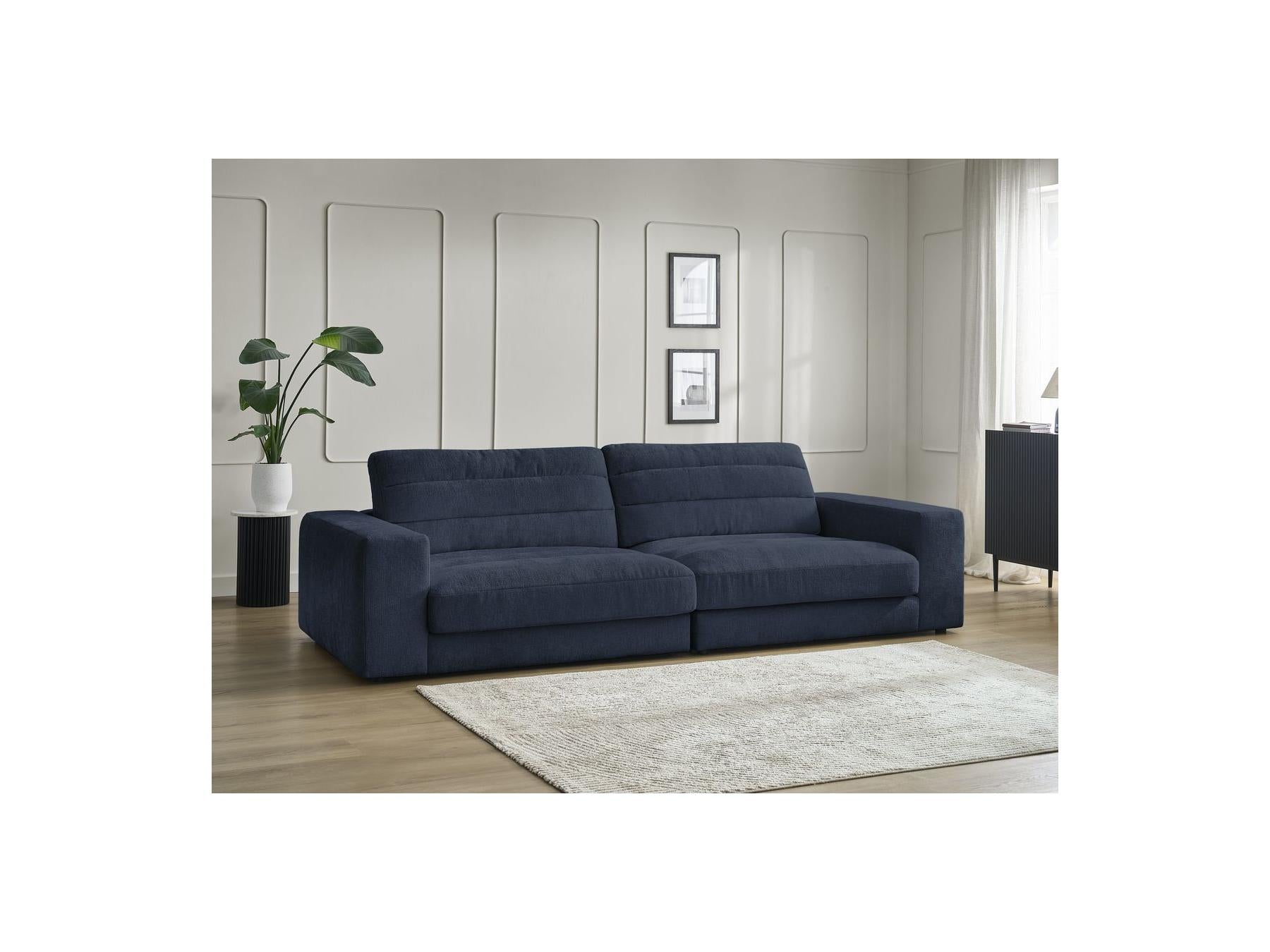 Sierra - Canapé Droit Fixe 3 Places - Tissu Texturé