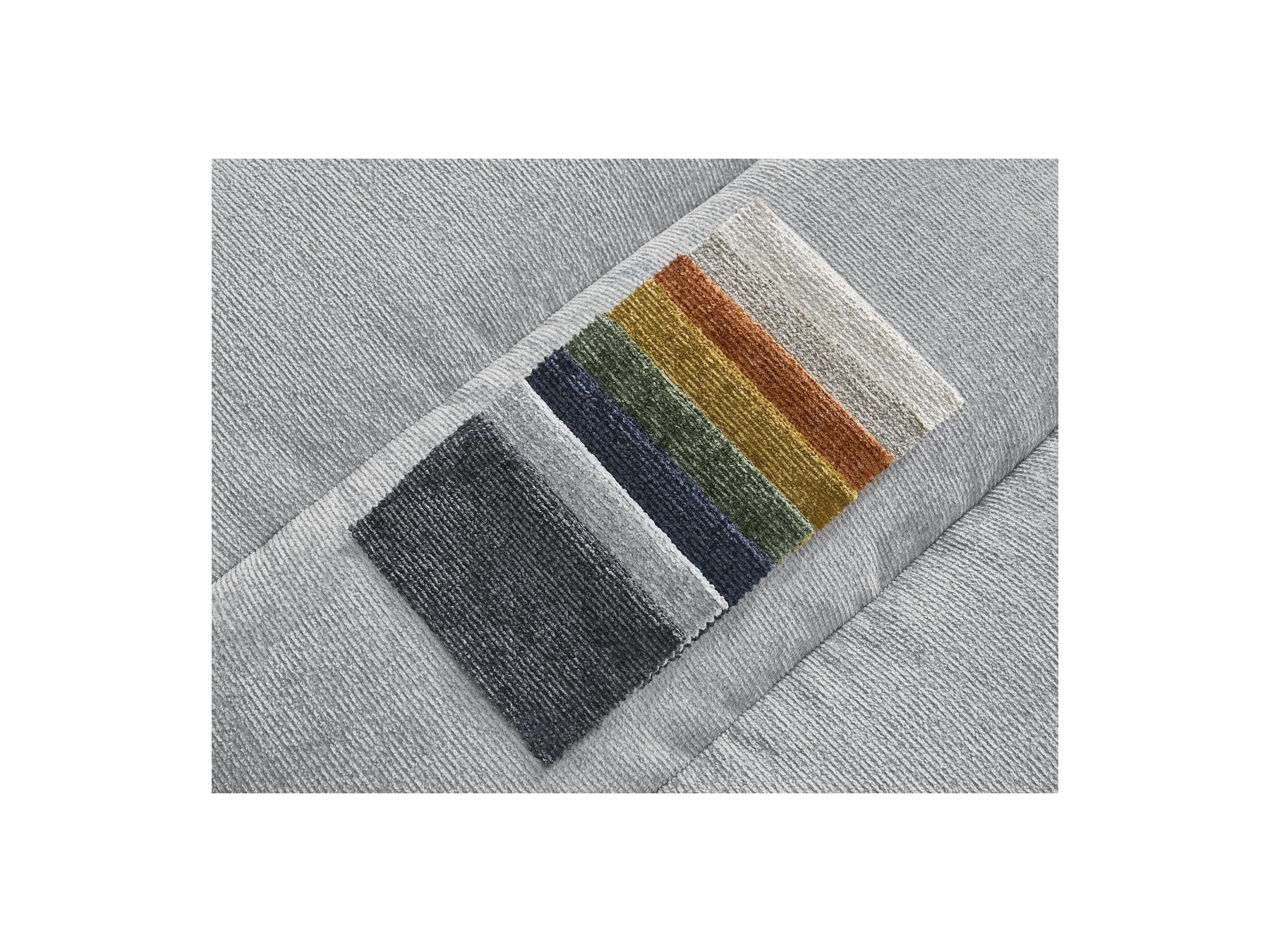 Sierra - Canapé Droit Fixe 3 Places - Tissu Texturé