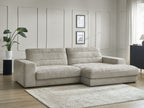 Sierra - Fixed Corner Sofa - Textured Fabric - Right-Hand Corner