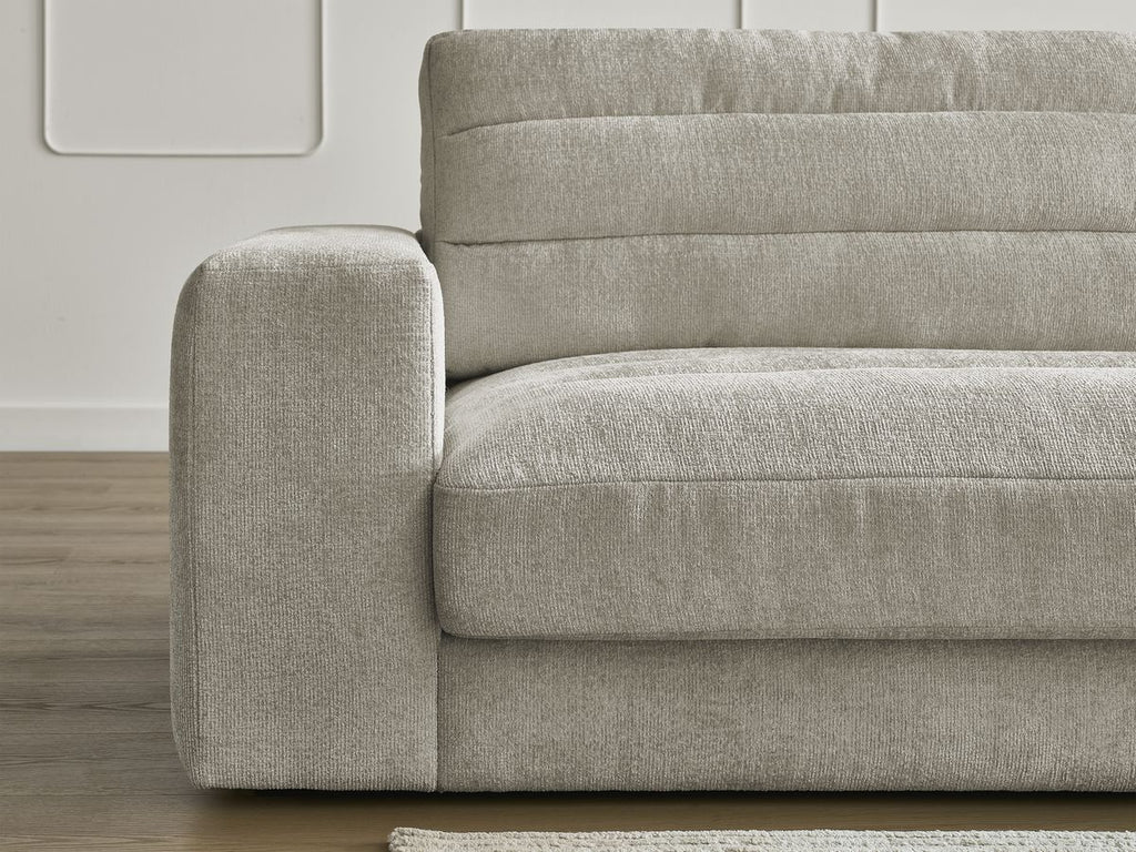 Sierra - Fixed Corner Sofa - Textured Fabric - Right-Hand Corner