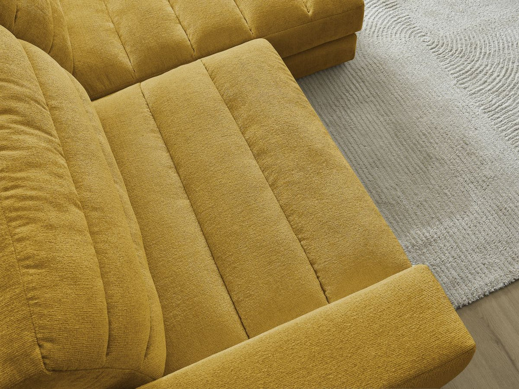 Sierra - Fixed Corner Sofa - Textured Fabric - Right-Hand Corner