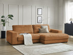 Sierra - Fixed Corner Sofa - Textured Fabric - Right-Hand Corner