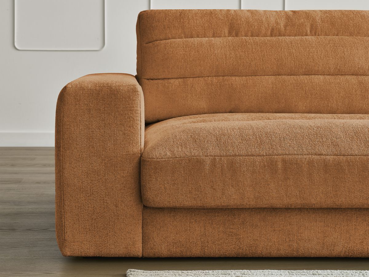 Sierra - Fixed Corner Sofa - Textured Fabric - Right-Hand Corner