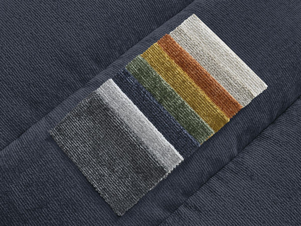 Sierra - Fixed Corner Sofa - Textured Fabric - Right-Hand Corner