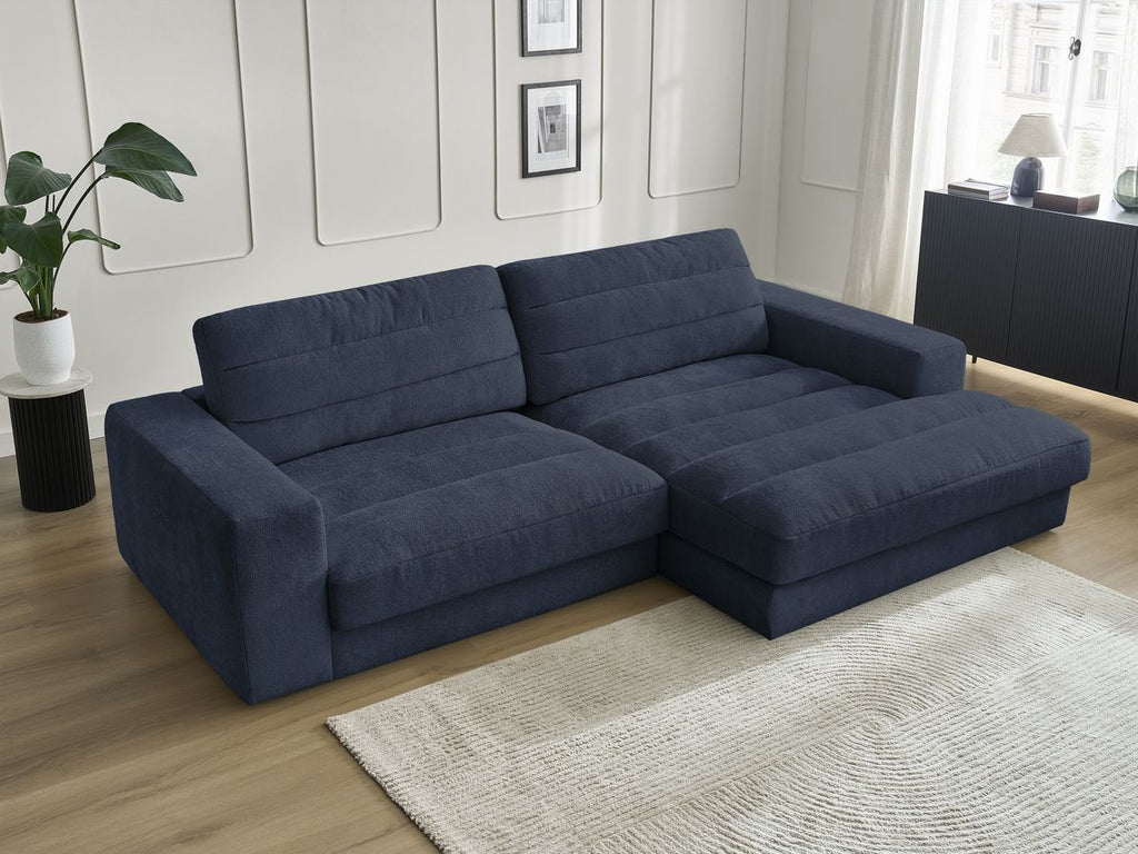Sierra - Fixed Corner Sofa - Textured Fabric - Right-Hand Corner