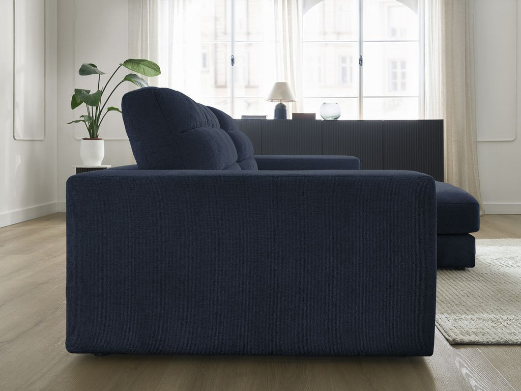 Sierra - Fixed Corner Sofa - Textured Fabric - Right-Hand Corner