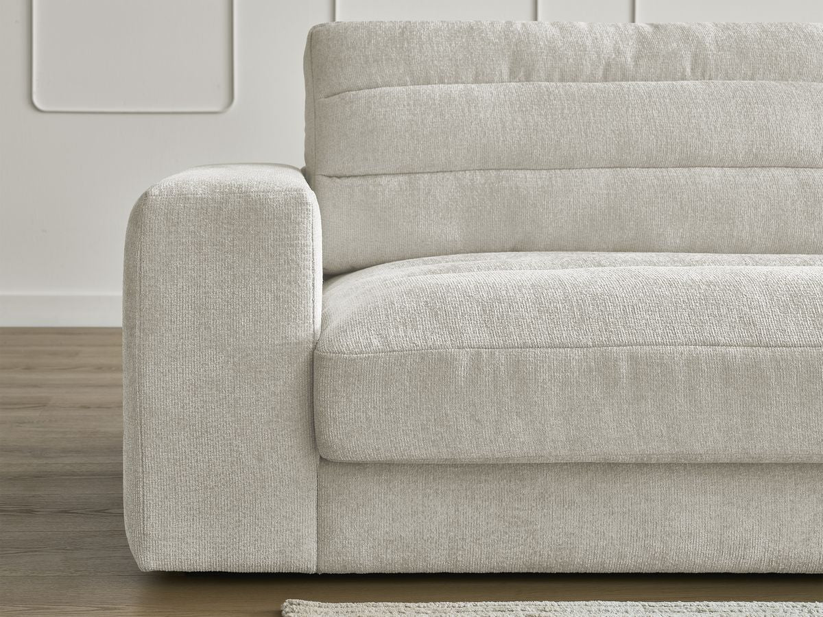 Sierra - Fixed Corner Sofa - Textured Fabric - Right-Hand Corner
