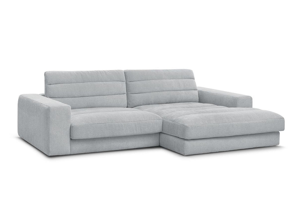 Sierra - Fixed Corner Sofa - Textured Fabric - Right-Hand Corner