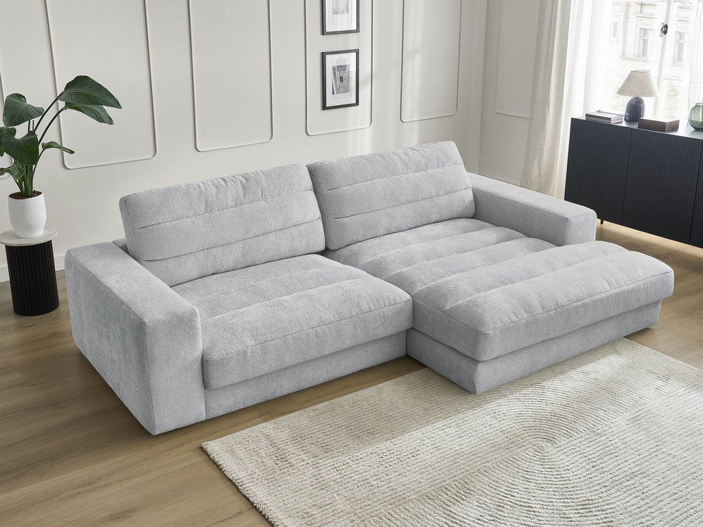 Sierra - Fixed Corner Sofa - Textured Fabric - Right-Hand Corner