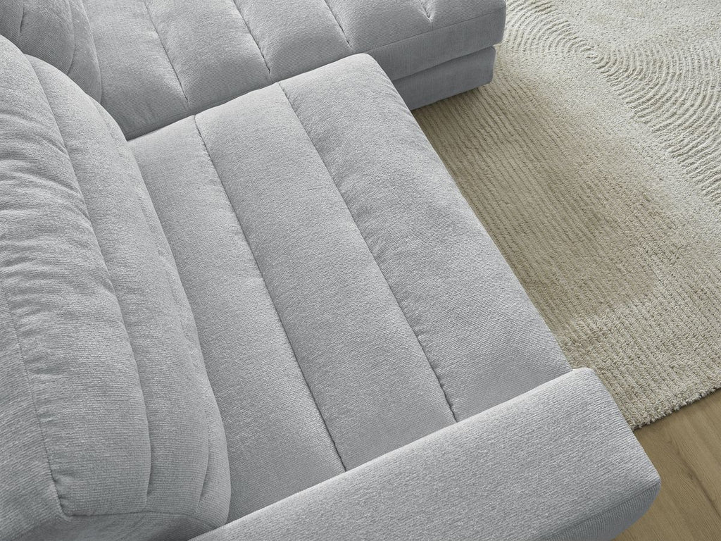 Sierra - Fixed Corner Sofa - Textured Fabric - Right-Hand Corner