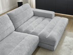 Sierra - Fixed Corner Sofa - Textured Fabric - Right-Hand Corner