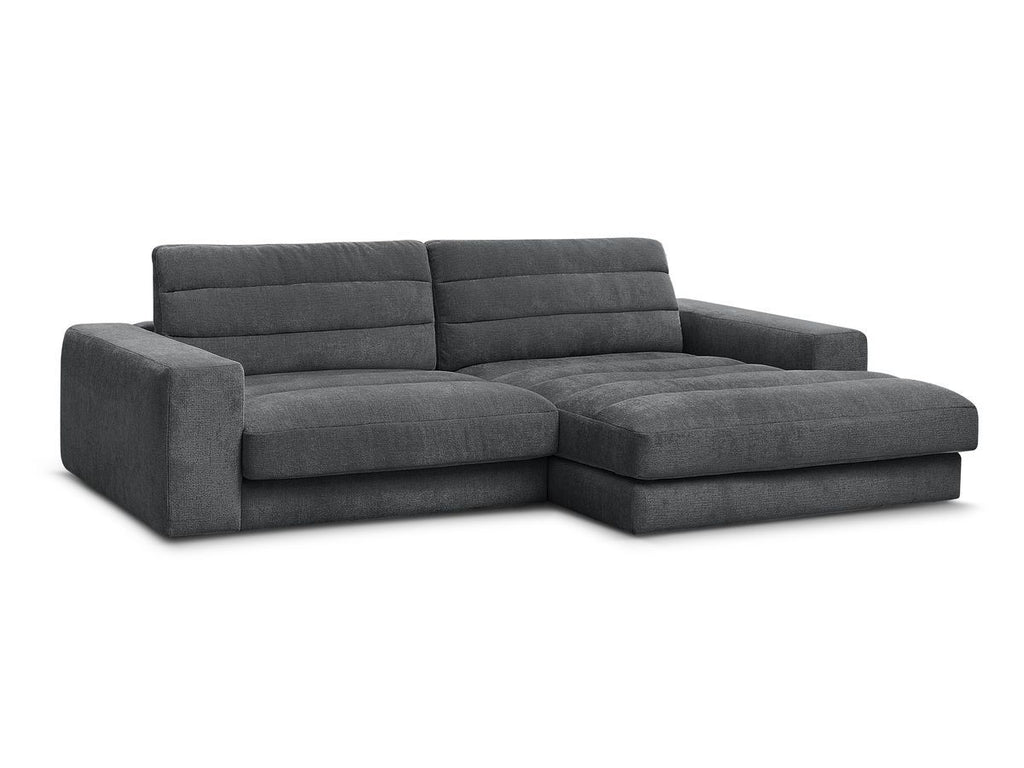 Sierra - Fixed Corner Sofa - Textured Fabric - Right-Hand Corner
