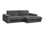 Sierra - Fixed Corner Sofa - Textured Fabric - Right-Hand Corner