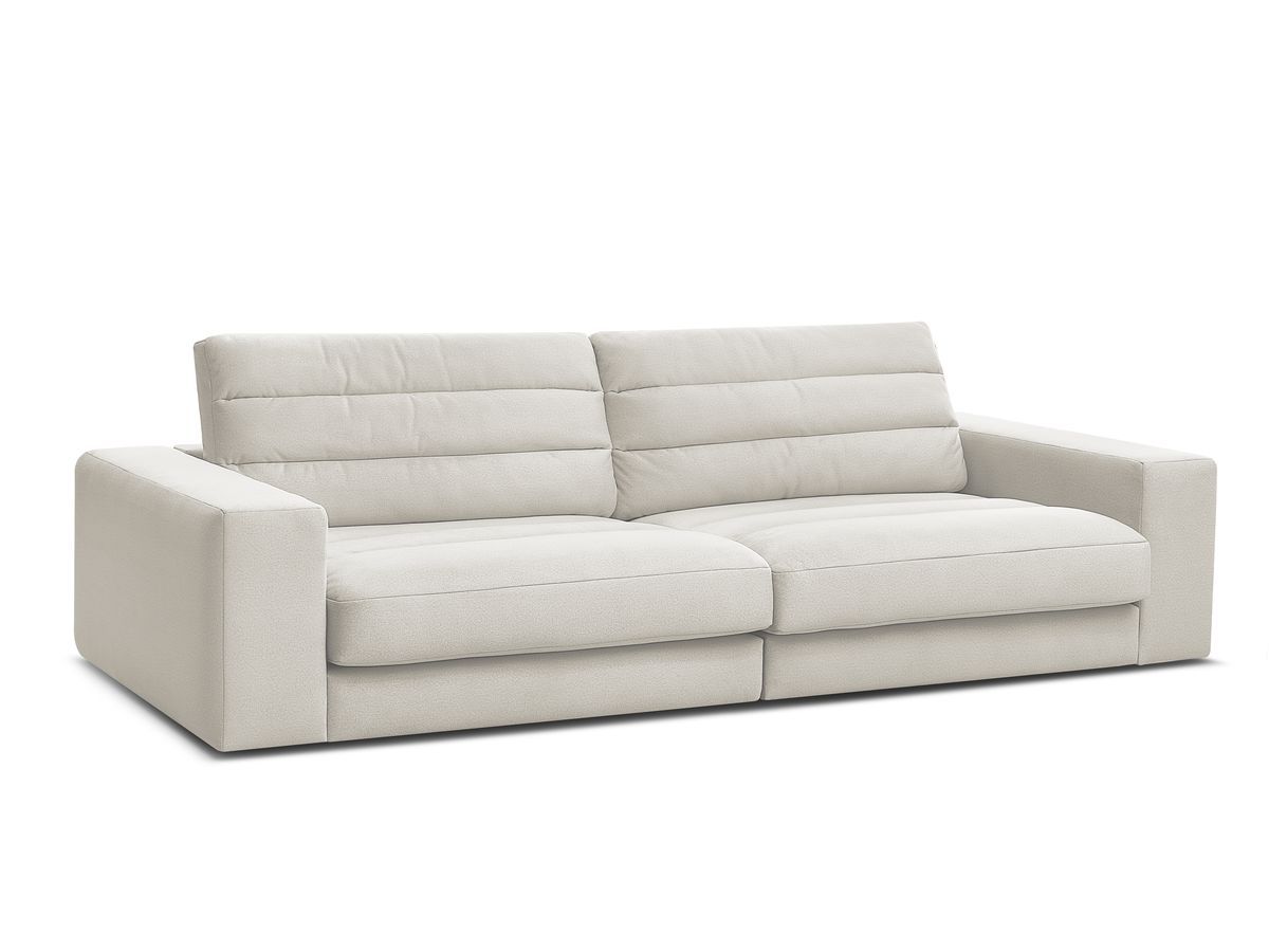 Sierra - Fixed Straight 3-Seater Sofa - Velvet