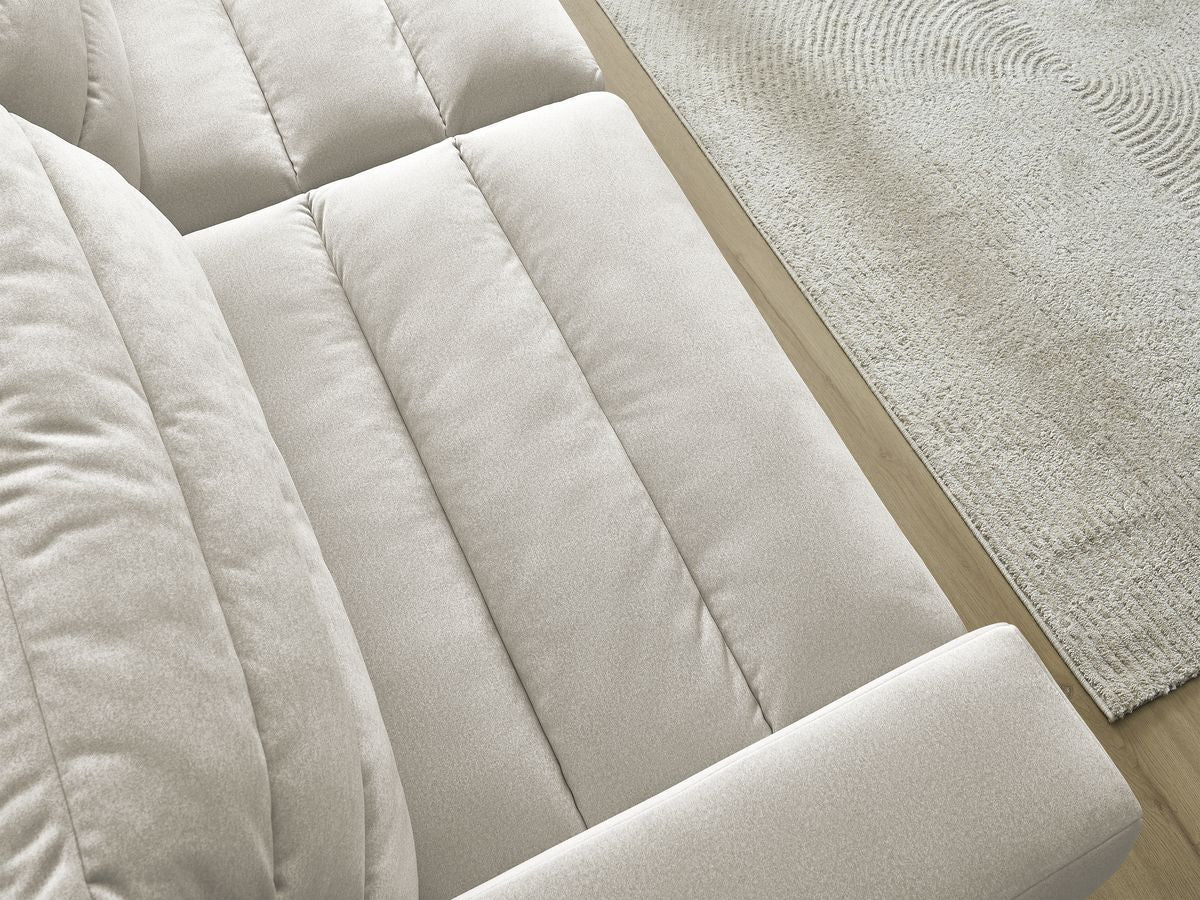 Sierra - Fixed Straight 3-Seater Sofa - Velvet