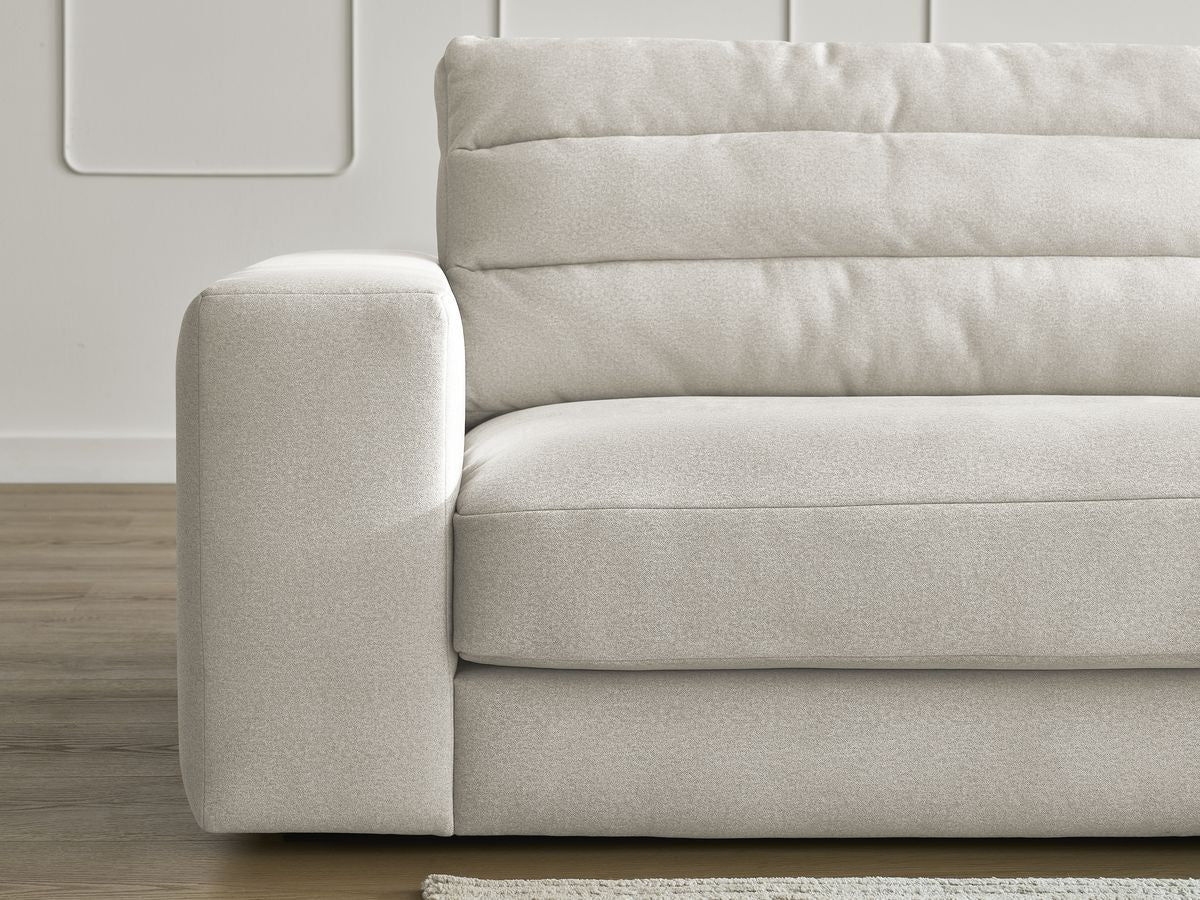 Sierra - Fixed Straight 3-Seater Sofa - Velvet