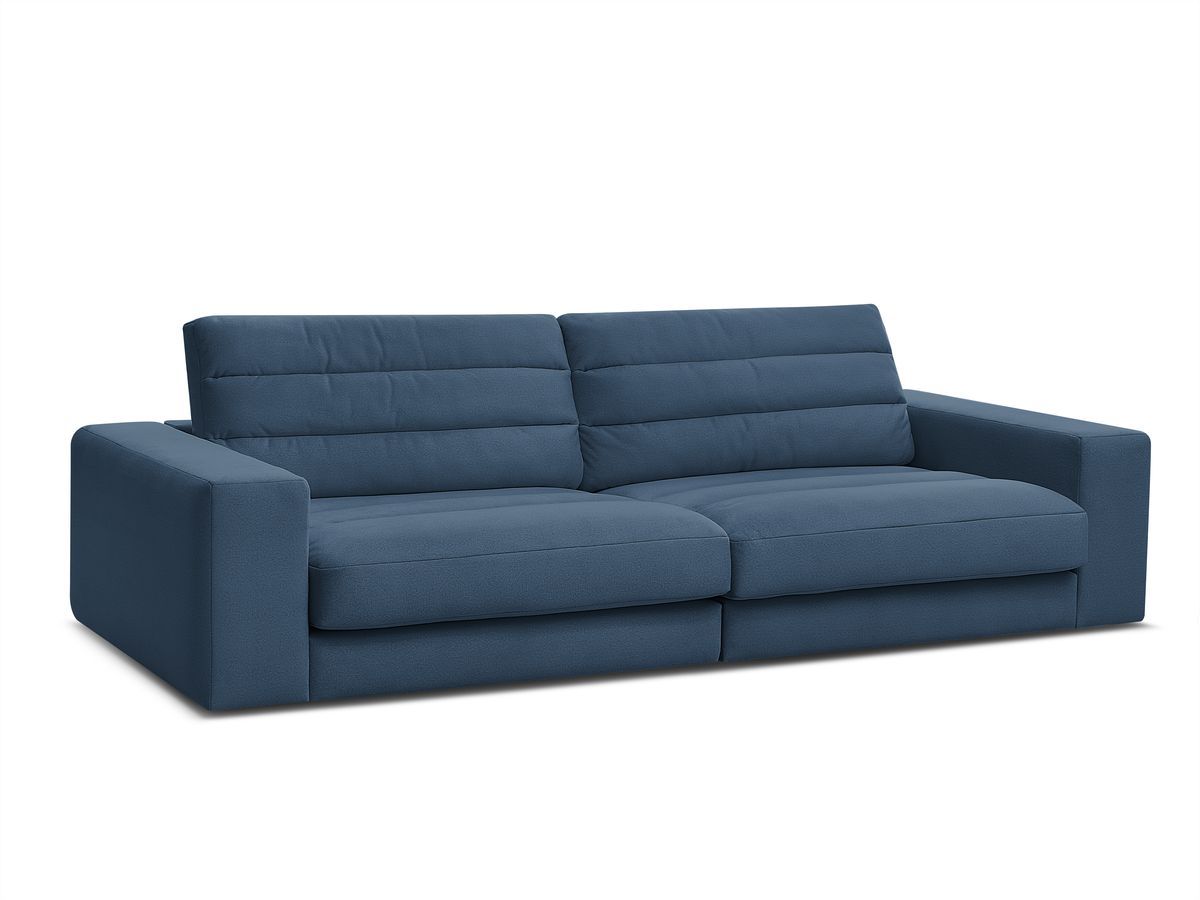 Sierra - Fixed Straight 3-Seater Sofa - Velvet