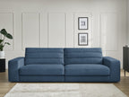 Sierra - Fixed Straight 3-Seater Sofa - Velvet