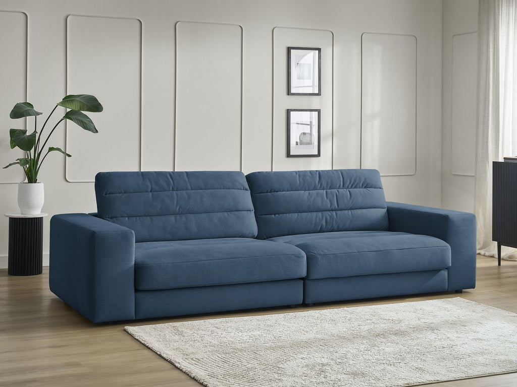 Sierra - Fixed Straight 3-Seater Sofa - Velvet