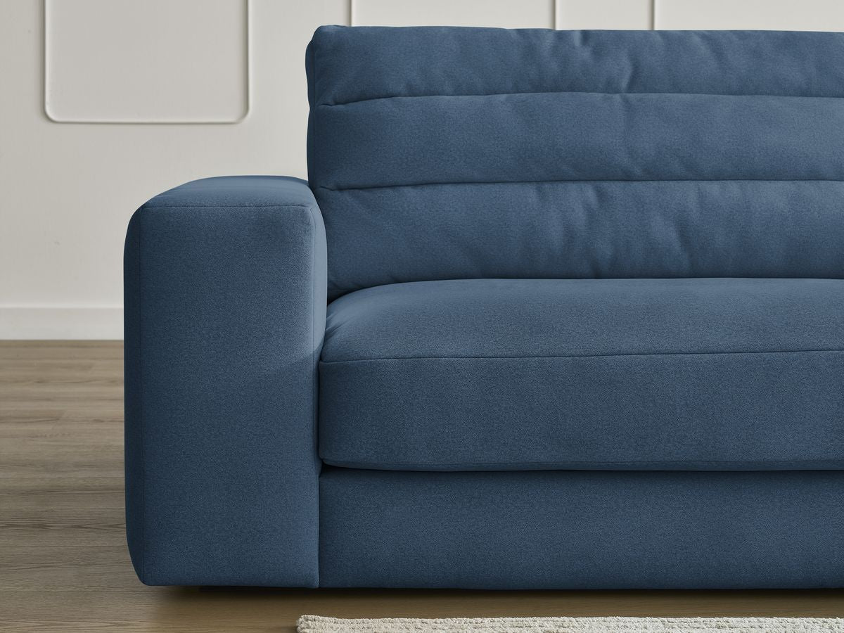 Sierra - Fixed Straight 3-Seater Sofa - Velvet