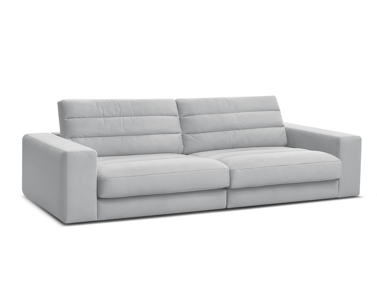 Sierra - Fixed Straight 3-Seater Sofa - Velvet