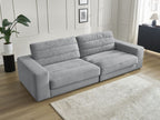 Sierra - Fixed Straight 3-Seater Sofa - Velvet