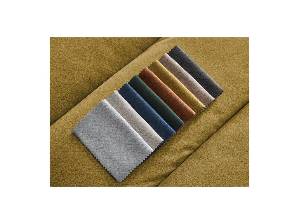 Sierra - Fixed Straight 3-Seater Sofa - Velvet