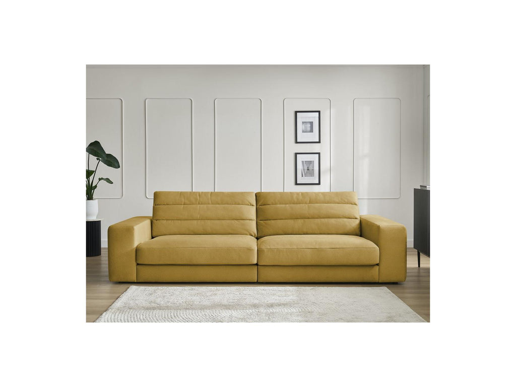 Sierra - Fixed Straight 3-Seater Sofa - Velvet