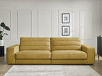 Sierra - Fixed Straight 3-Seater Sofa - Velvet