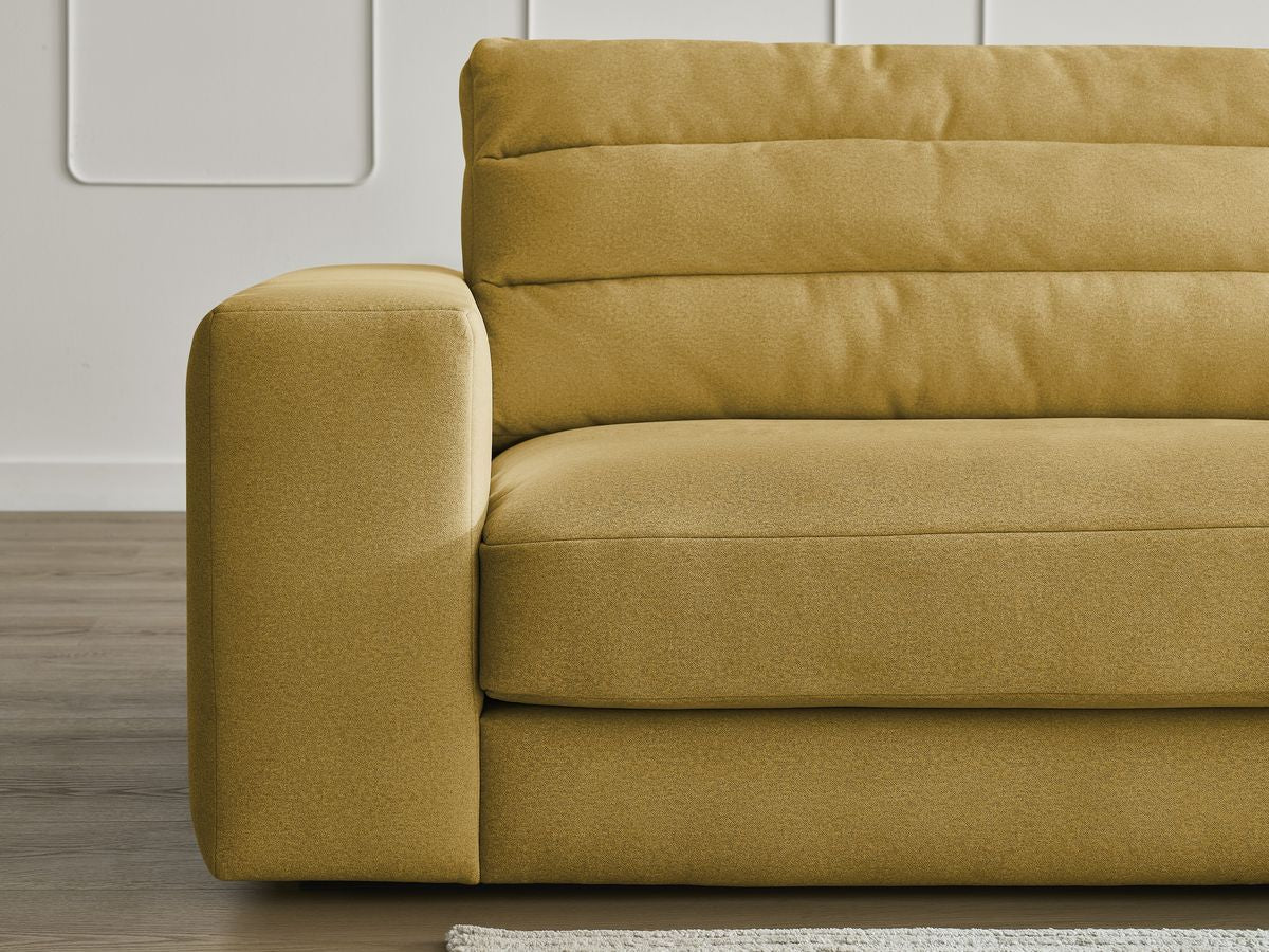 Sierra - Fixed Straight 3-Seater Sofa - Velvet