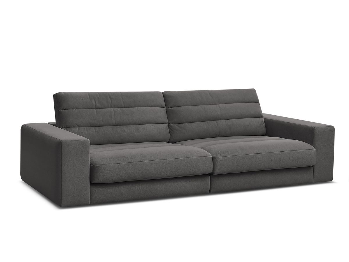 Sierra - Fixed Straight 3-Seater Sofa - Velvet