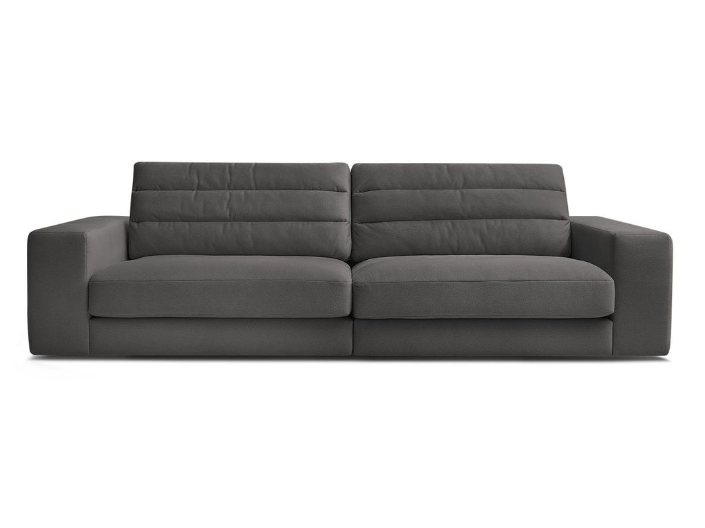 Sierra - Fixed Straight 3-Seater Sofa - Velvet