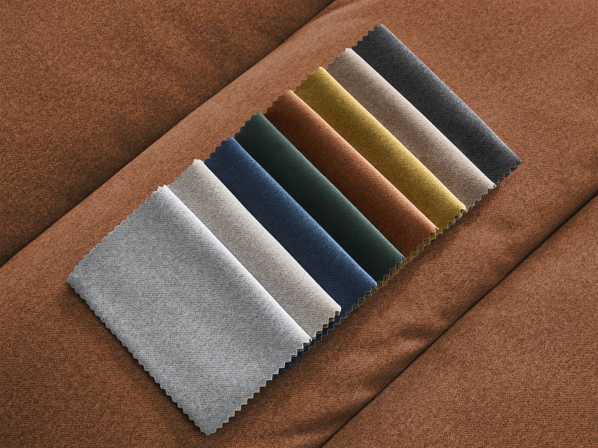Sierra - Fixed Straight 3-Seater Sofa - Velvet