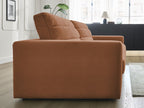 Sierra - Fixed Straight 3-Seater Sofa - Velvet