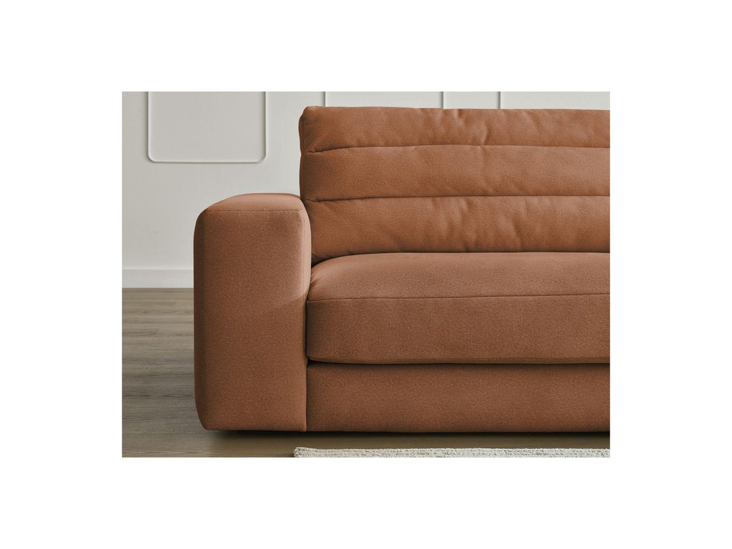 Sierra - Fixed Straight 3-Seater Sofa - Velvet