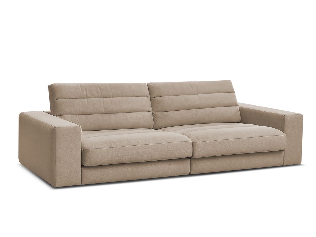 Sierra - Fixed Straight 3-Seater Sofa - Velvet