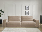 Sierra - Fixed Straight 3-Seater Sofa - Velvet