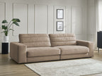 Sierra - Fixed Straight 3-Seater Sofa - Velvet