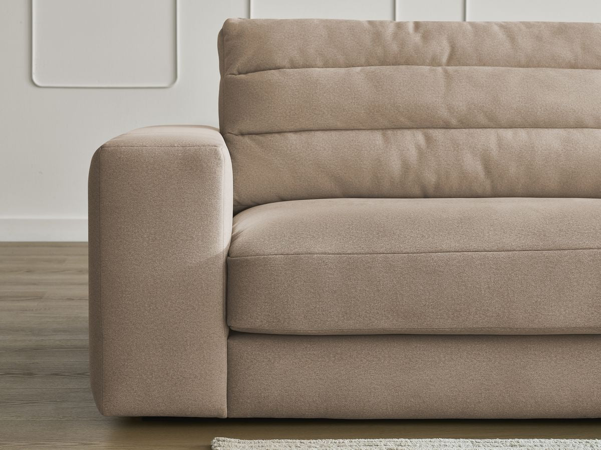Sierra - Fixed Straight 3-Seater Sofa - Velvet