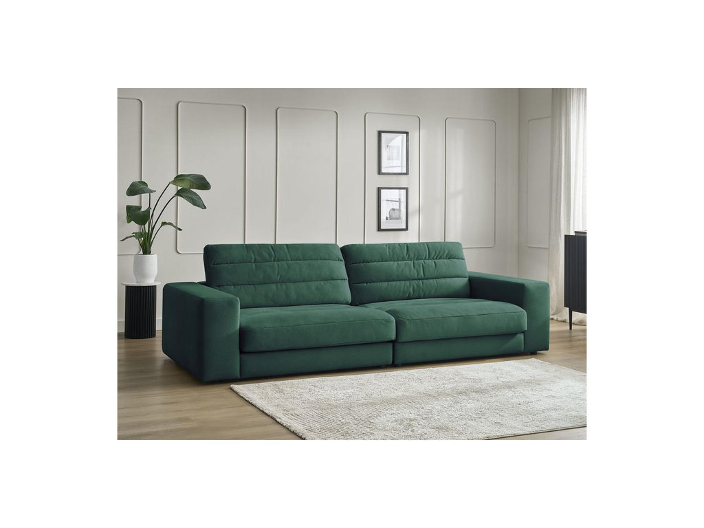 Sierra - Fixed Straight 3-Seater Sofa - Velvet