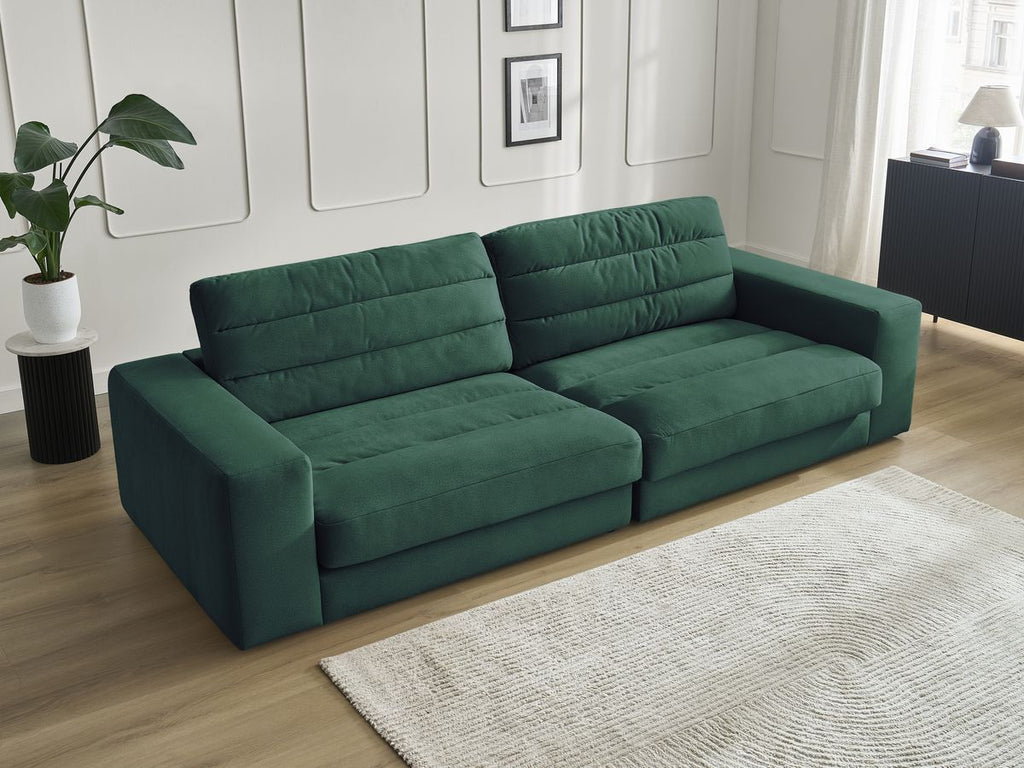 Sierra - Fixed Straight 3-Seater Sofa - Velvet
