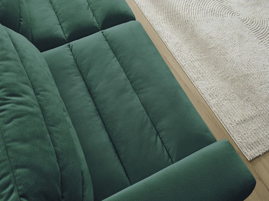 Sierra - Fixed Straight 3-Seater Sofa - Velvet