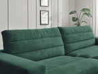 Sierra - Fixed Straight 3-Seater Sofa - Velvet