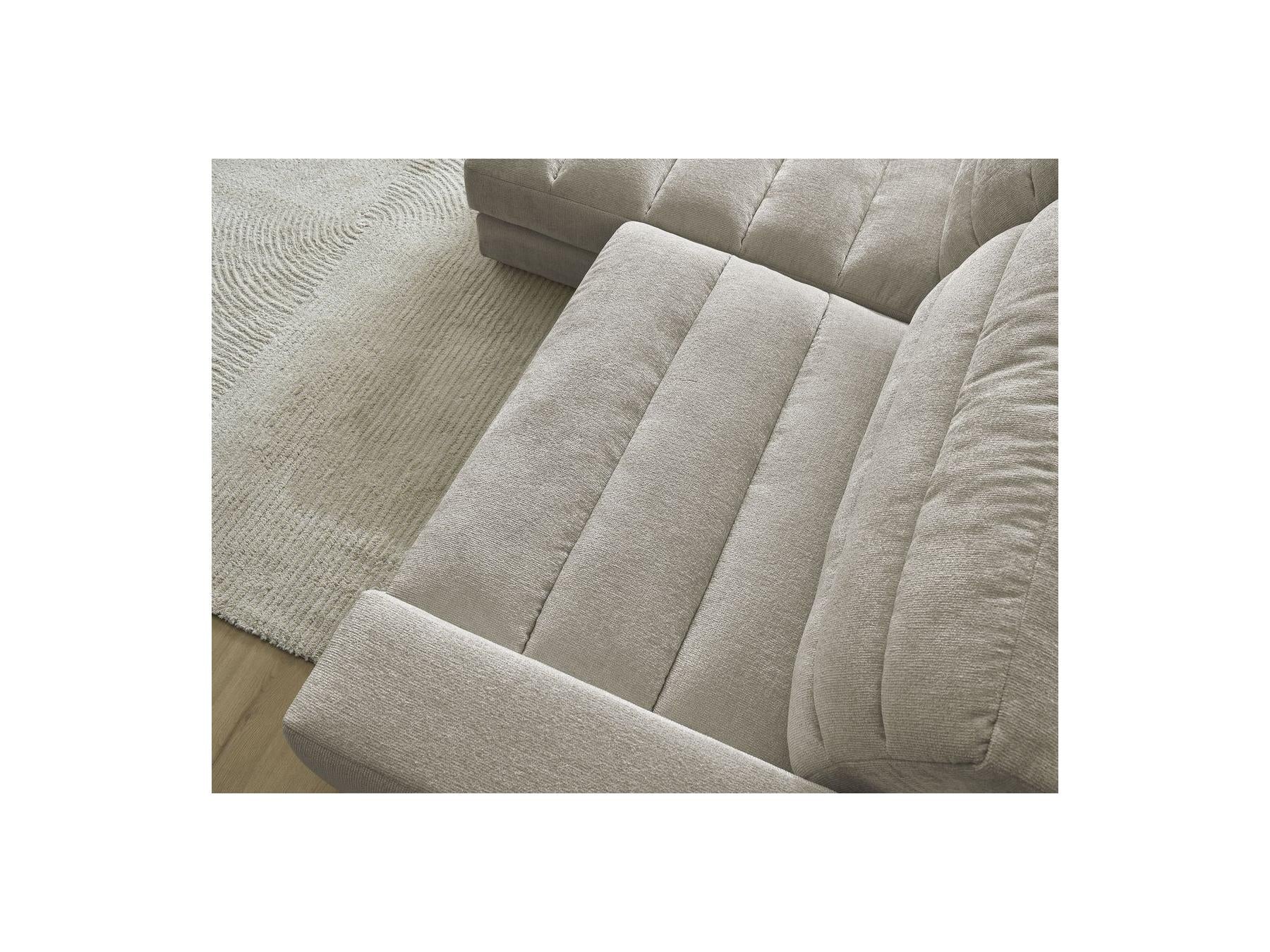 Sierra - Canapé D'Angle Fixe - Tissu Texturé - Angle Gauche