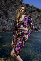 Vestido The Alyson Red Lily Negro
